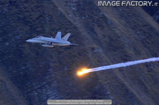 2007-10-11 Axalp Shooting Range 0088 FA-18C Hornet